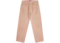 Supreme Distressed Loose Fit Selvedge Jean (FW25) Washed Pink