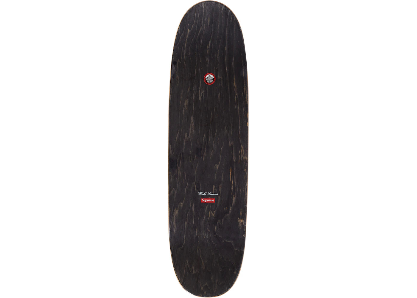 Supreme Disturbed Skateboard Deck Black - vue secondaire A