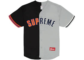 Supreme Don't Hate Baseball Jersey Black - authentic Supreme apparel