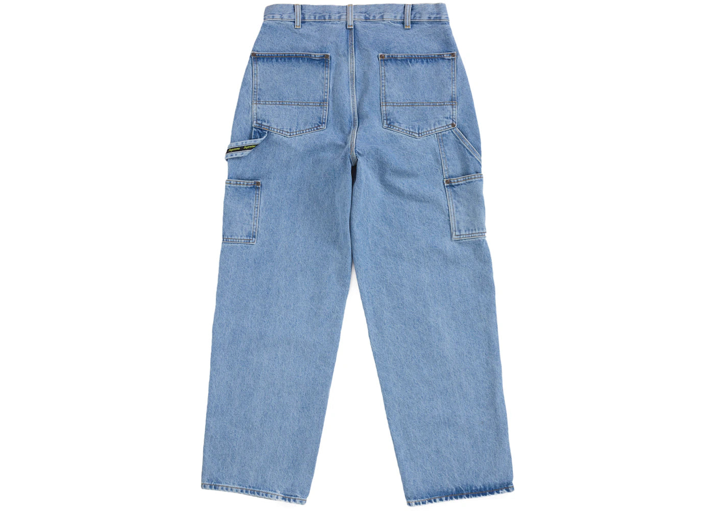 Supreme Double Knee Painter Pant (FW24) Washed Indigo - vue secondaire B