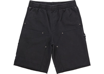 Supreme Double Knee Painter Sweatshort Black - product view 2