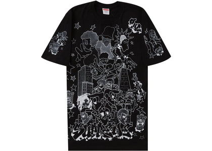 Supreme Downtown Tee Black - product view 2