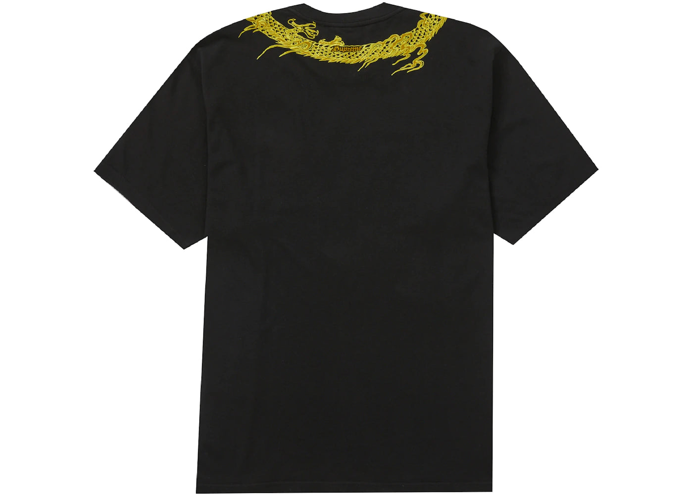Supreme Dragon Wrap S/S Top Black - vue secondaire B