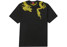 Supreme Dragon Wrap S/S Top Black