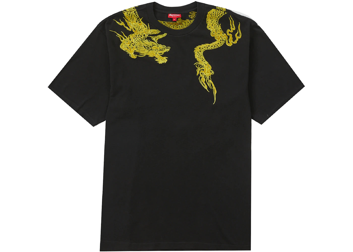 Supreme Dragon Wrap S/S Top Black - vue secondaire A