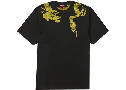Supreme Dragon Wrap S/S Top Black - product view 2