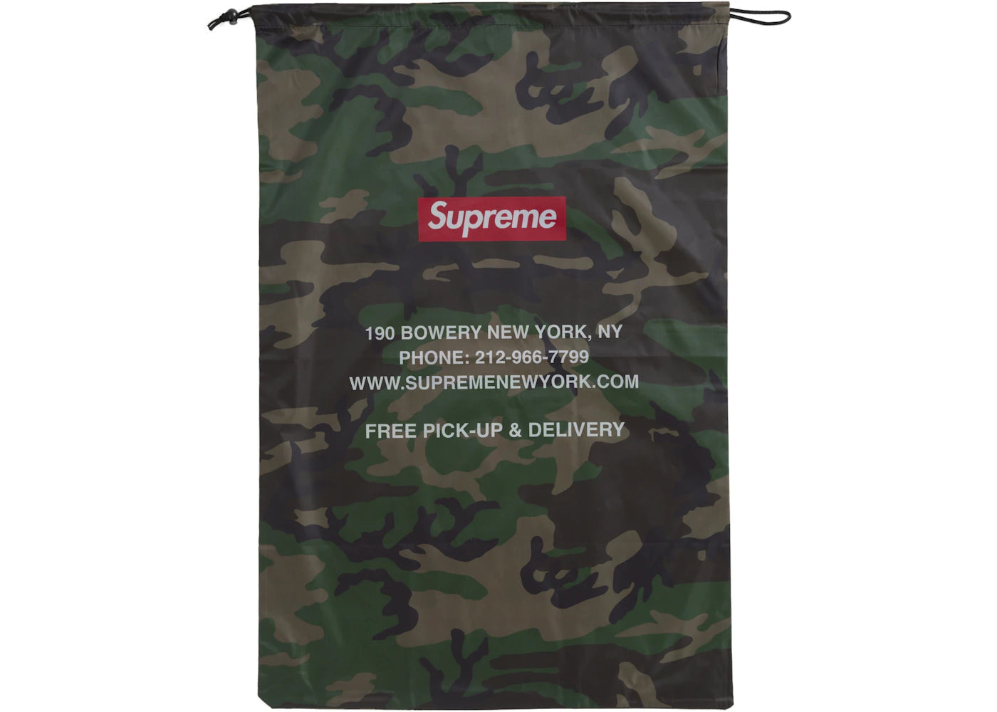 Supreme Drawstring Bag Free Gift (FW25) Realtree AP Camo - vue secondaire B