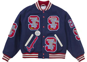 Supreme Drill Team Varsity Jacket Navy
