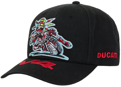 Supreme Ducati 6 Panel Hat Black - product view 2