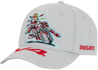 Supreme Ducati 6 Panel Hat Grey