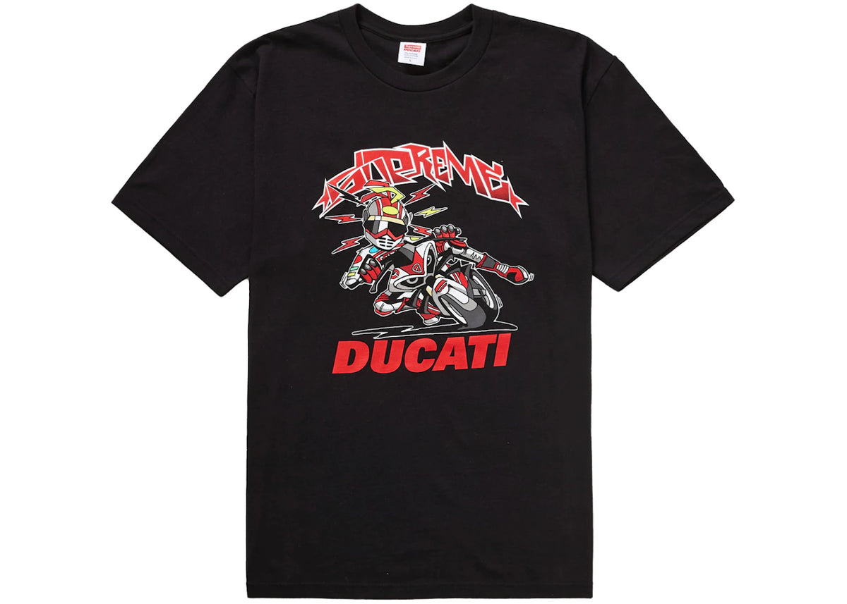 Supreme Ducati Bike Tee Black - vue secondaire B