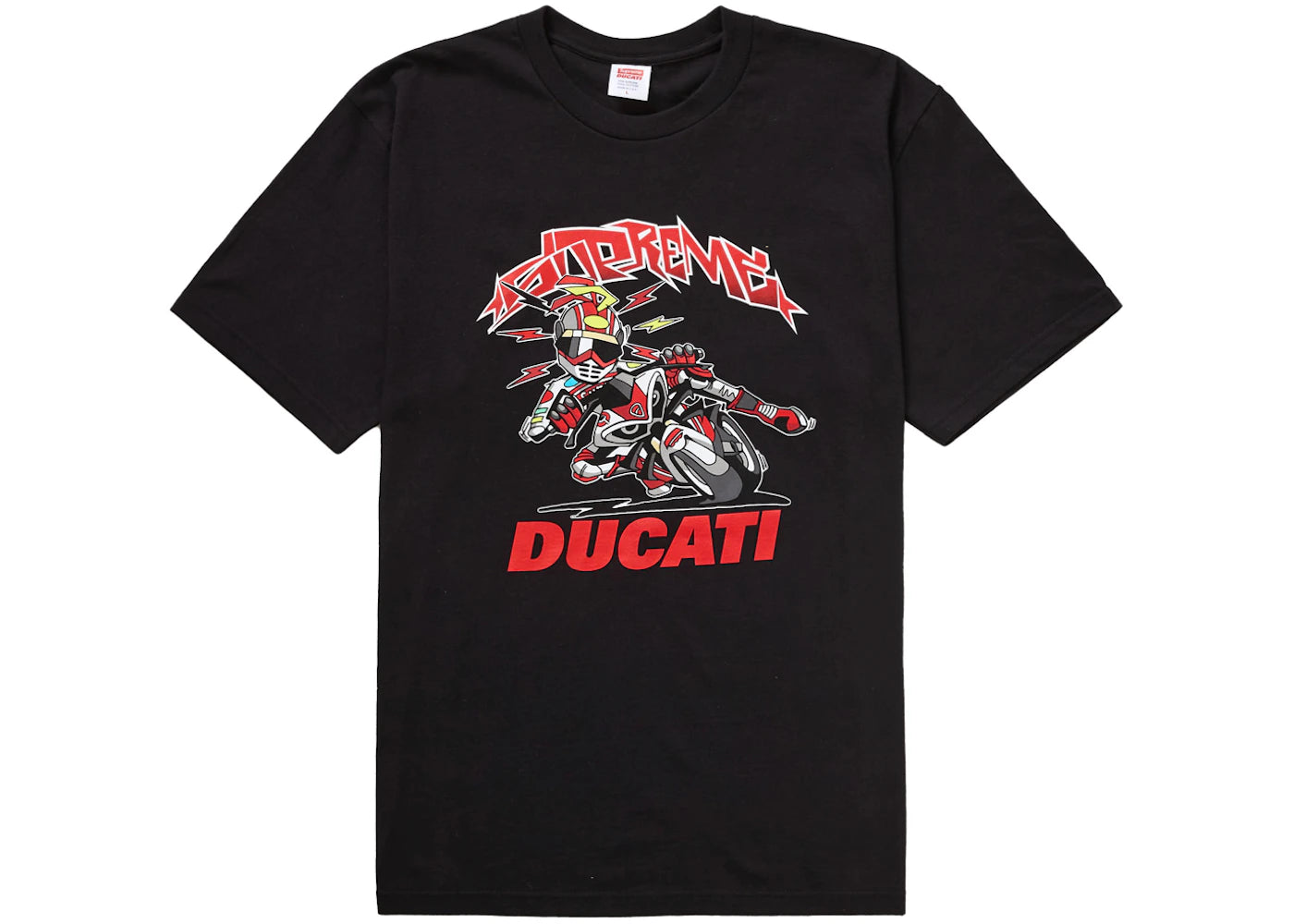 Supreme Ducati Bike Tee Black - vue secondaire A