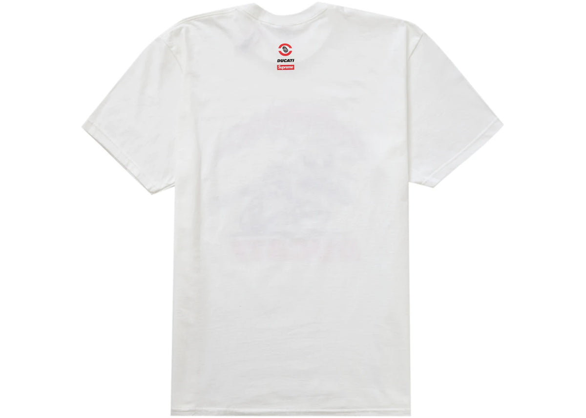 Supreme Ducati Bike Tee White - vue secondaire B