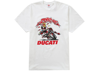 Supreme Ducati Bike Tee White - product view 2