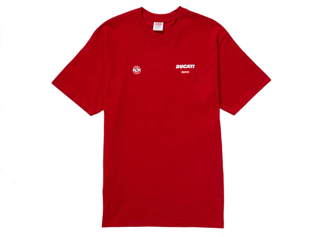 Supreme Ducati Logo Tee Red - vue secondaire B