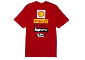Supreme Ducati Logo Tee Red