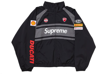 Supreme Ducati Track Jacket Black - apparel view 2