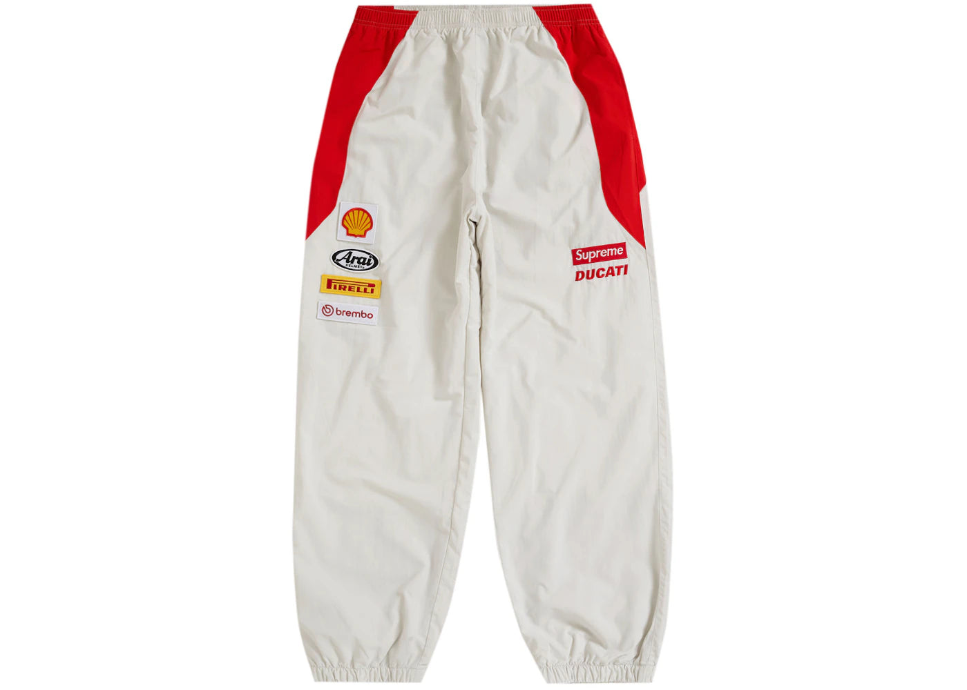 Supreme Ducati Track Pant Light Grey - vue 360