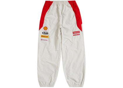 Supreme Ducati Track Pant Light Grey - authentic Supreme product