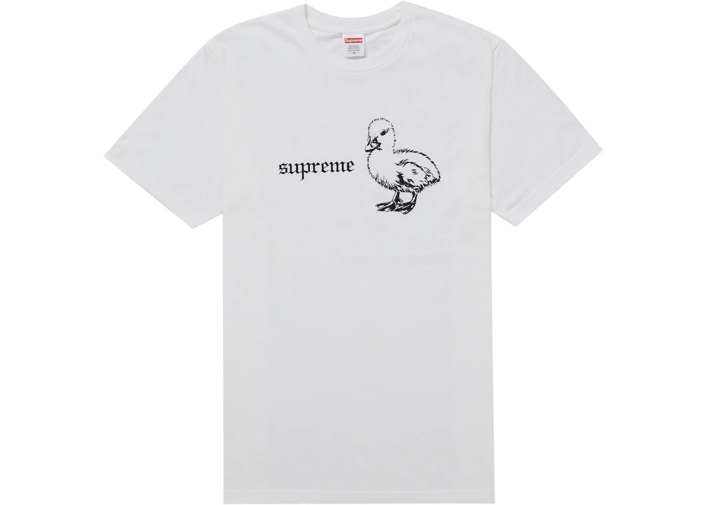 Supreme Duck Tee White - vue 360