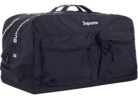 Supreme Duffle Bag (FW22) Black - vue 360