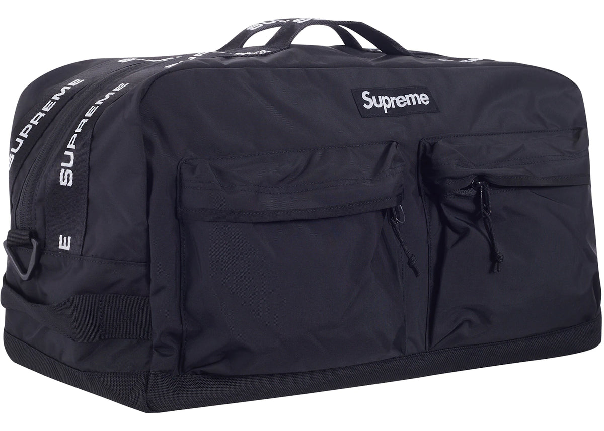 Supreme Duffle Bag (FW22) Black - vue secondaire A