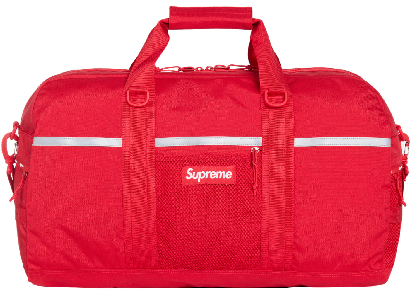 Supreme Duffle Bag (FW24) Red - vue secondaire A
