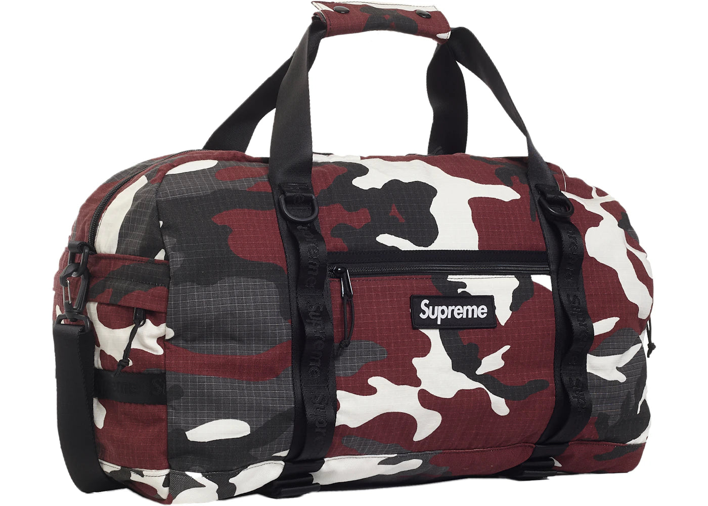 Supreme Duffle Bag (SS26) Red Camo - vue secondaire B