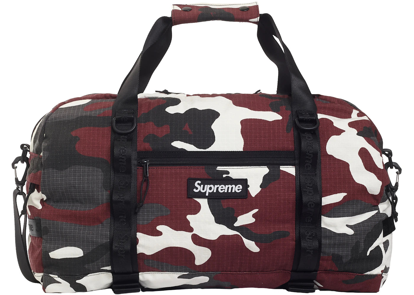Supreme Duffle Bag (SS26) Red Camo - vue secondaire A