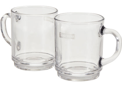 Supreme Duralex Glass Mugs (Set of 6) Clear - product view 2