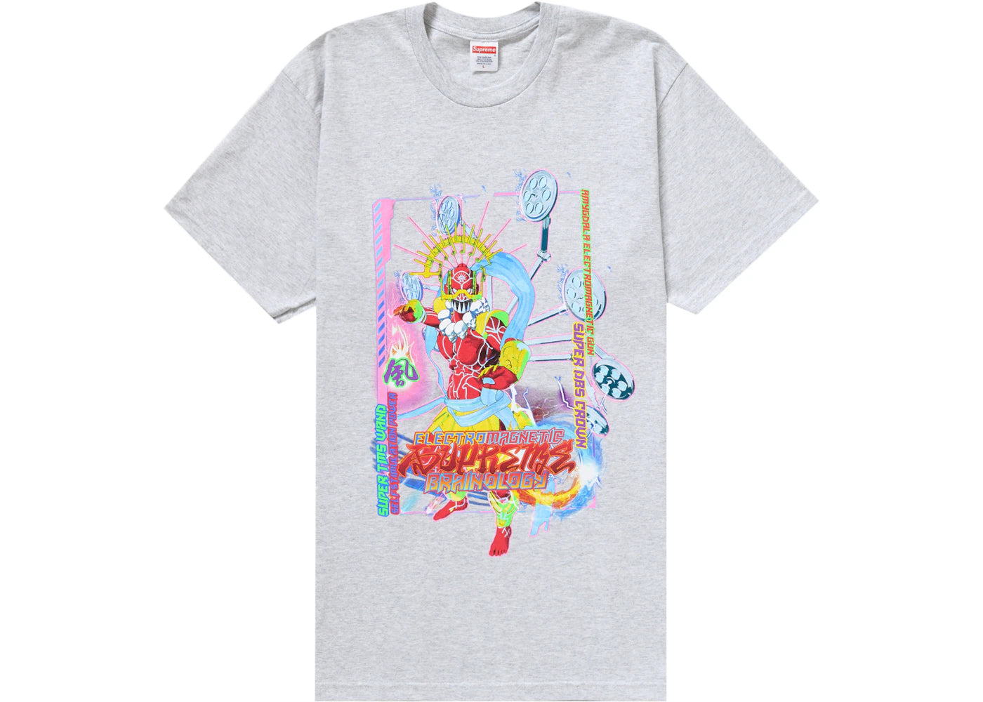 Supreme Electromagnetic Tee Ash Grey - vue secondaire A