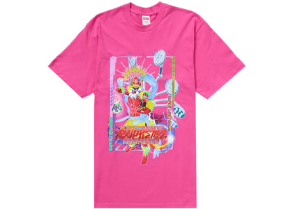 Supreme Electromagnetic Tee Fuchsia - product view 2