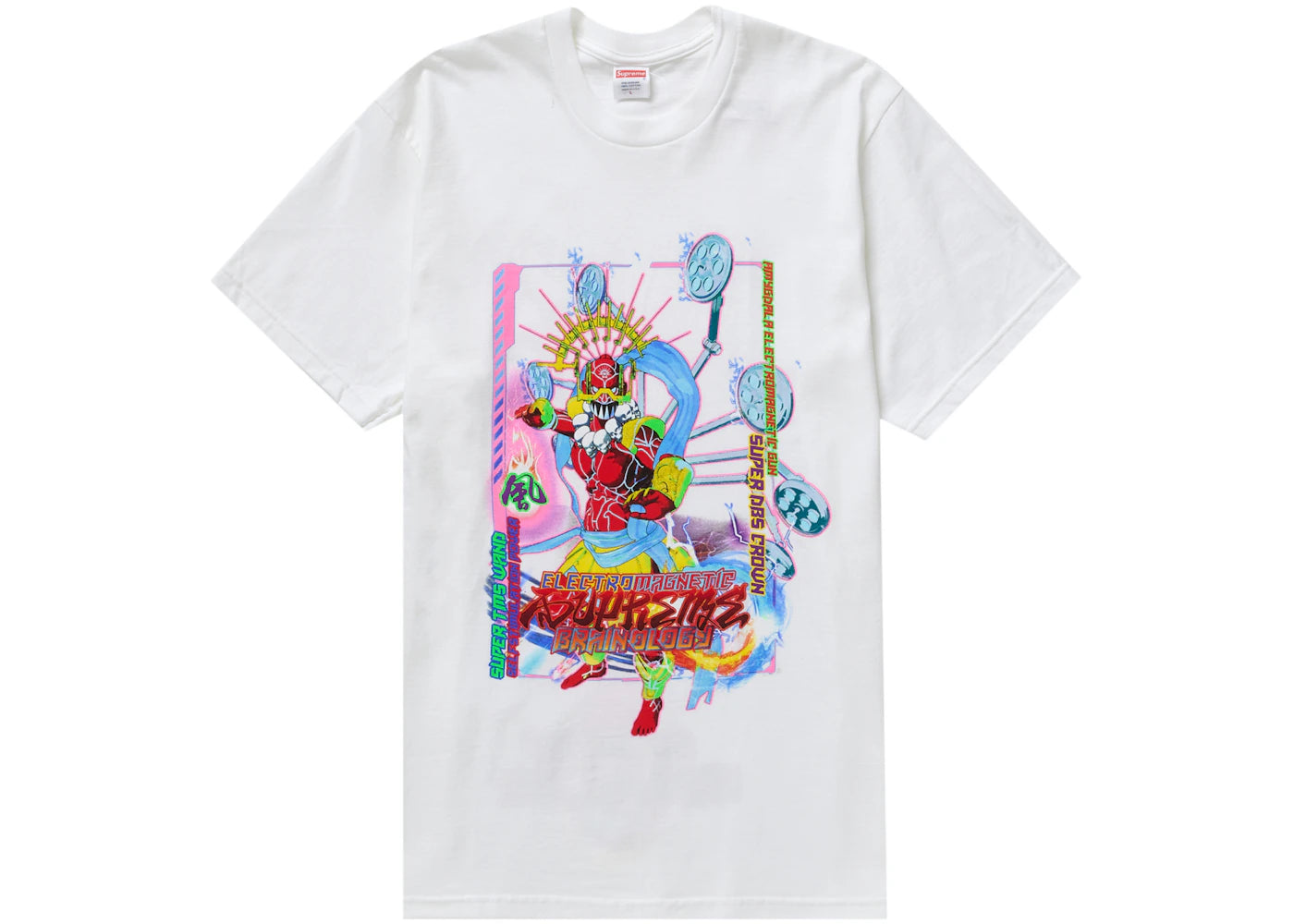Supreme Electromagnetic Tee White - vue 360