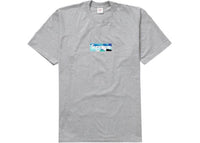 Supreme Emilio Pucci Box Logo Tee Heather Grey/Blue