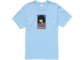 Supreme Emo Tee Powder Blue - vue 360