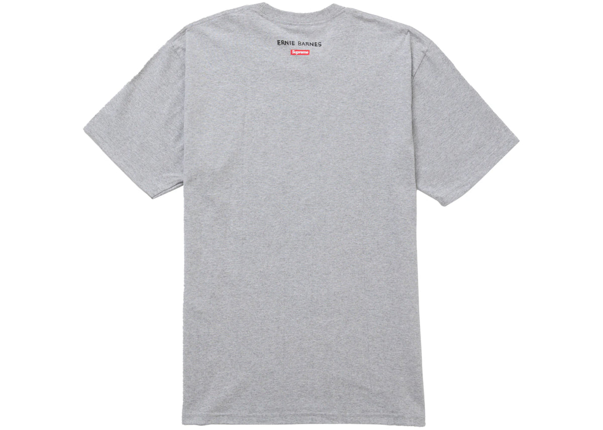Supreme Ernie Barnes Tee Heather Grey - vue secondaire B