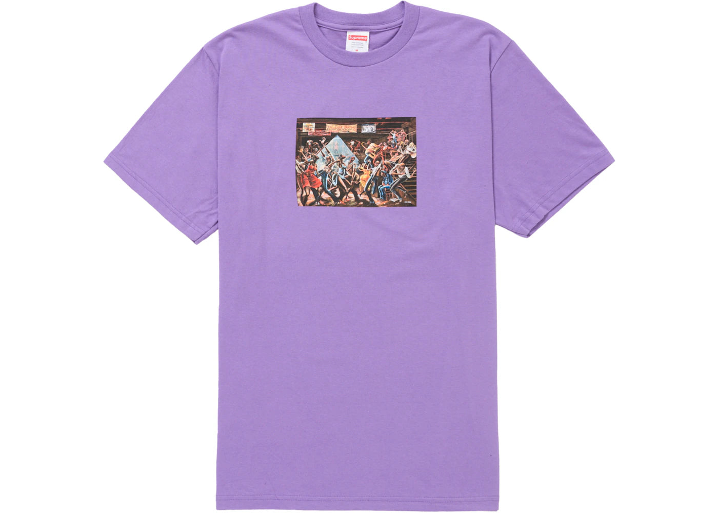 Supreme Ernie Barnes Tee Purple - vue 360