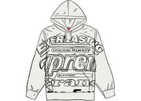Supreme Everlasting Hooded Sweatshirt White