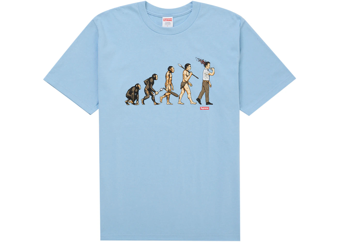 Supreme Evolution Tee Powder - vue 360