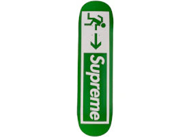 Supreme Exit Skateboard Deck Green