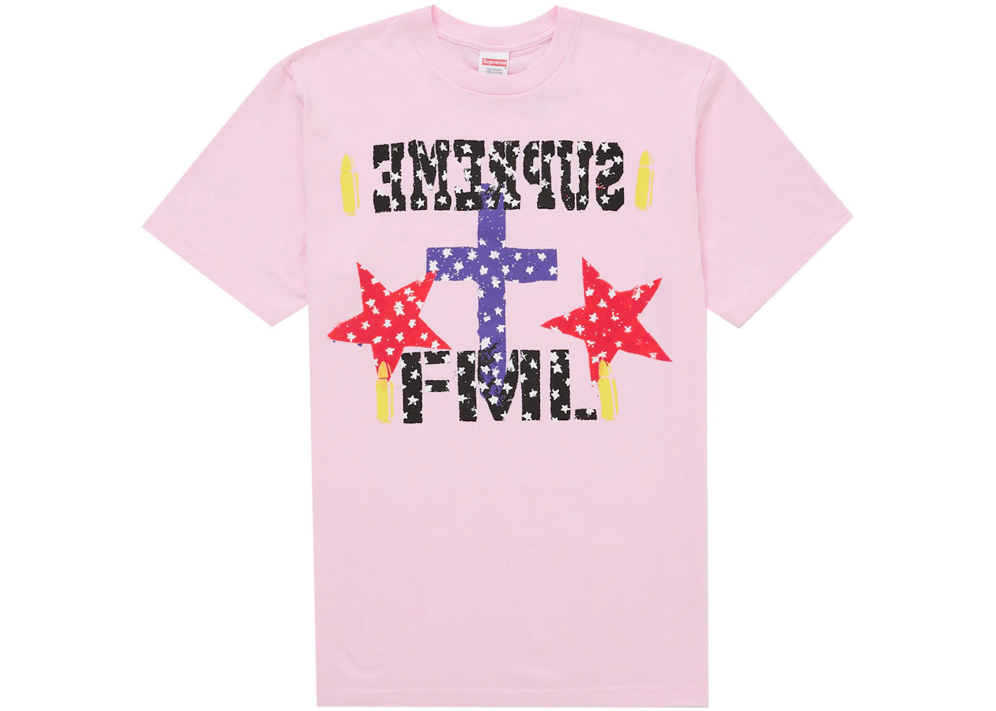 Supreme FML Tee Light Pink - vue 360