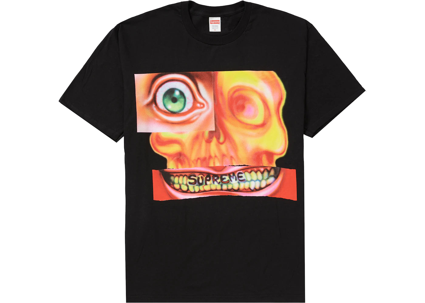 Supreme Face Tee Black - vue secondaire A
