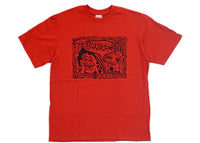 Supreme Faces Tee Red