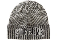 Supreme Fair Isle Beanie Black