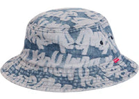 Supreme Fat Tip Jacquard Denim Crusher Blue