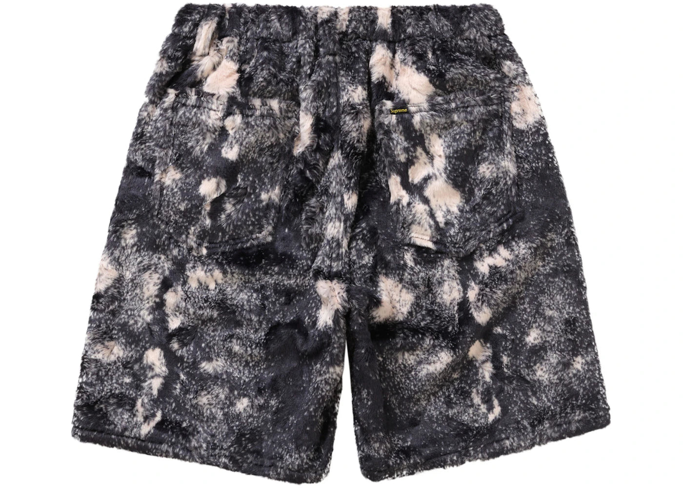 Supreme Faux Fur Short Black - vue secondaire B