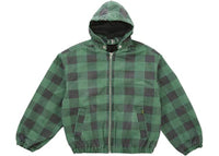 Supreme Faux Sherling Lined Bomber Jacket (FW25) Plaid