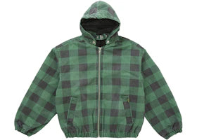 Supreme Faux Sherling Lined Bomber Jacket (FW25) Plaid