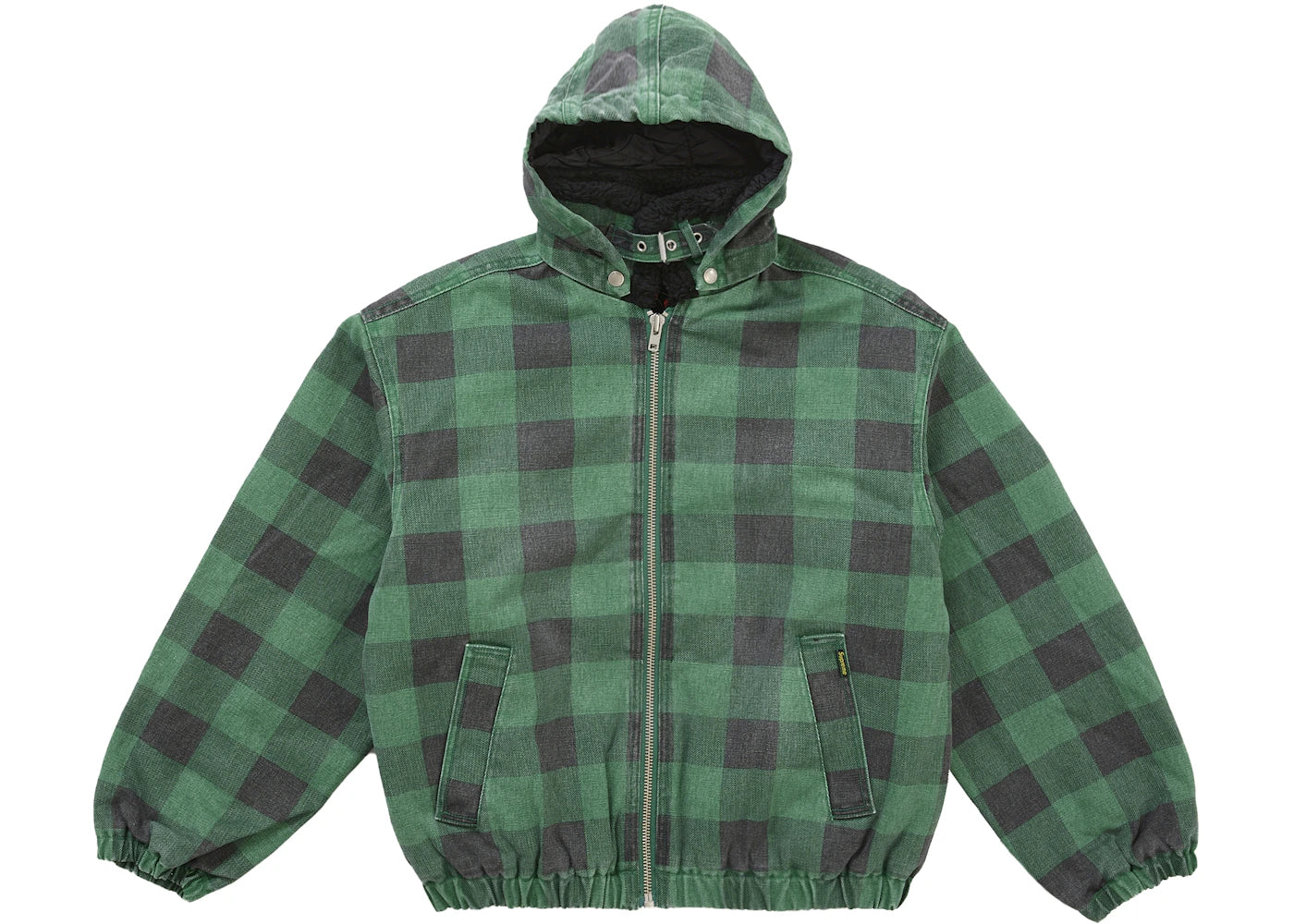 Supreme Faux Sherling Lined Bomber Jacket (FW25) Plaid - vue secondaire A
