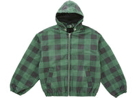 Supreme Faux Sherling Lined Bomber Jacket (FW25) Plaid